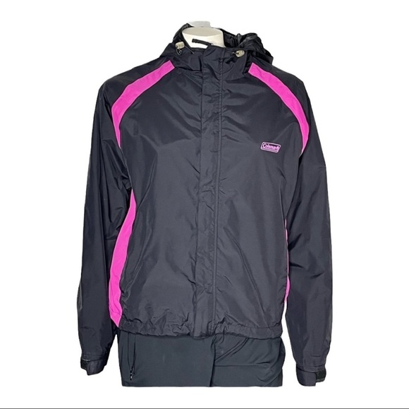 Coleman Hooded Zip Up Jacket Sz S/M - Picture 1 of 12